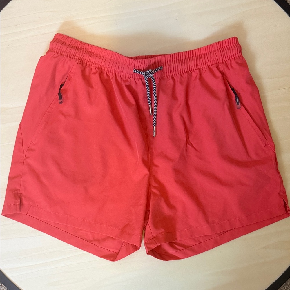 Women’s orange red active shorts